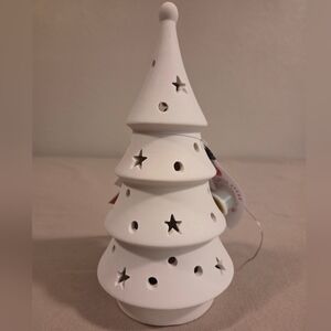 MARTHA STEWART LIGHT UP CHRISTMAS TREE 2 AVAILABLE NICE SET